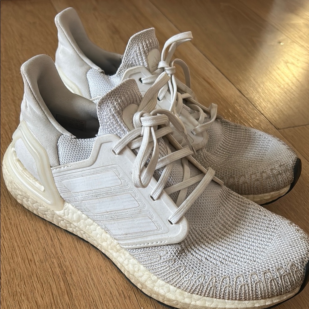 Adidas White Running Shoes